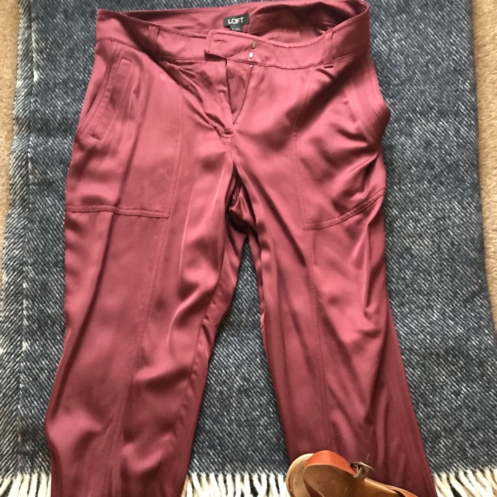 Loft Silky Dress Pants